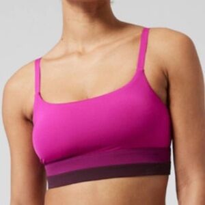 Athleta‎ coastline bikini top pink ombre